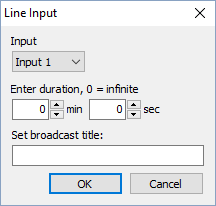 lineinput